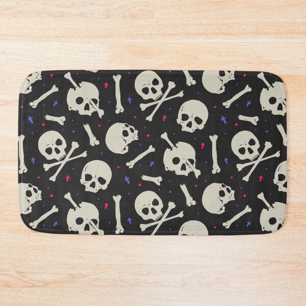 Item preview, Halloween All Over Print Pattern Design - Skulls designed and sold by MnEmzStudio.