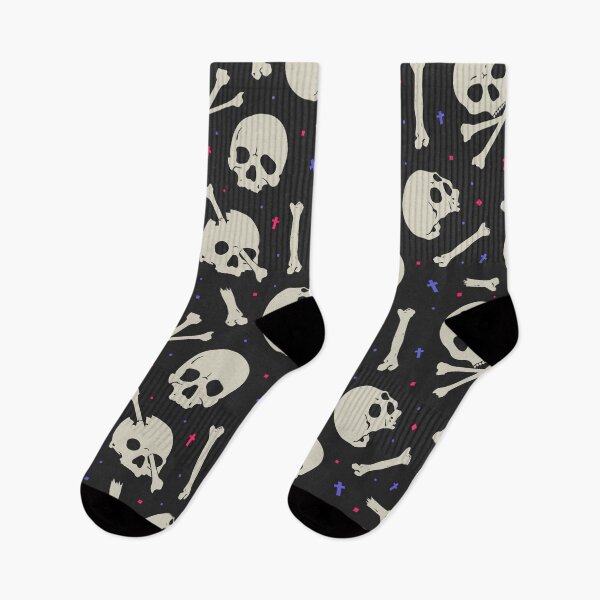 Item preview, Halloween All Over Print Pattern Design - Skulls designed and sold by MnEmzStudio.