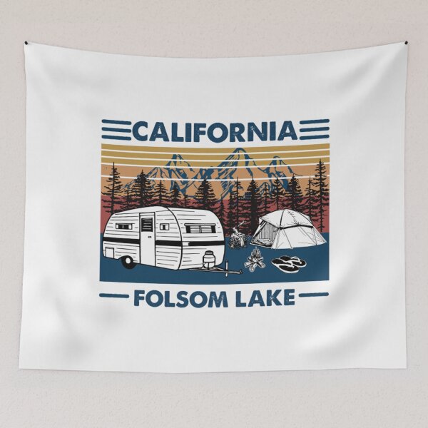 Item preview, Folsom Lake California Funny Fishing Ca T-ShirtFolsom lake California Funny Fishing Camping Summer vacation designed and sold by BilyAchose.