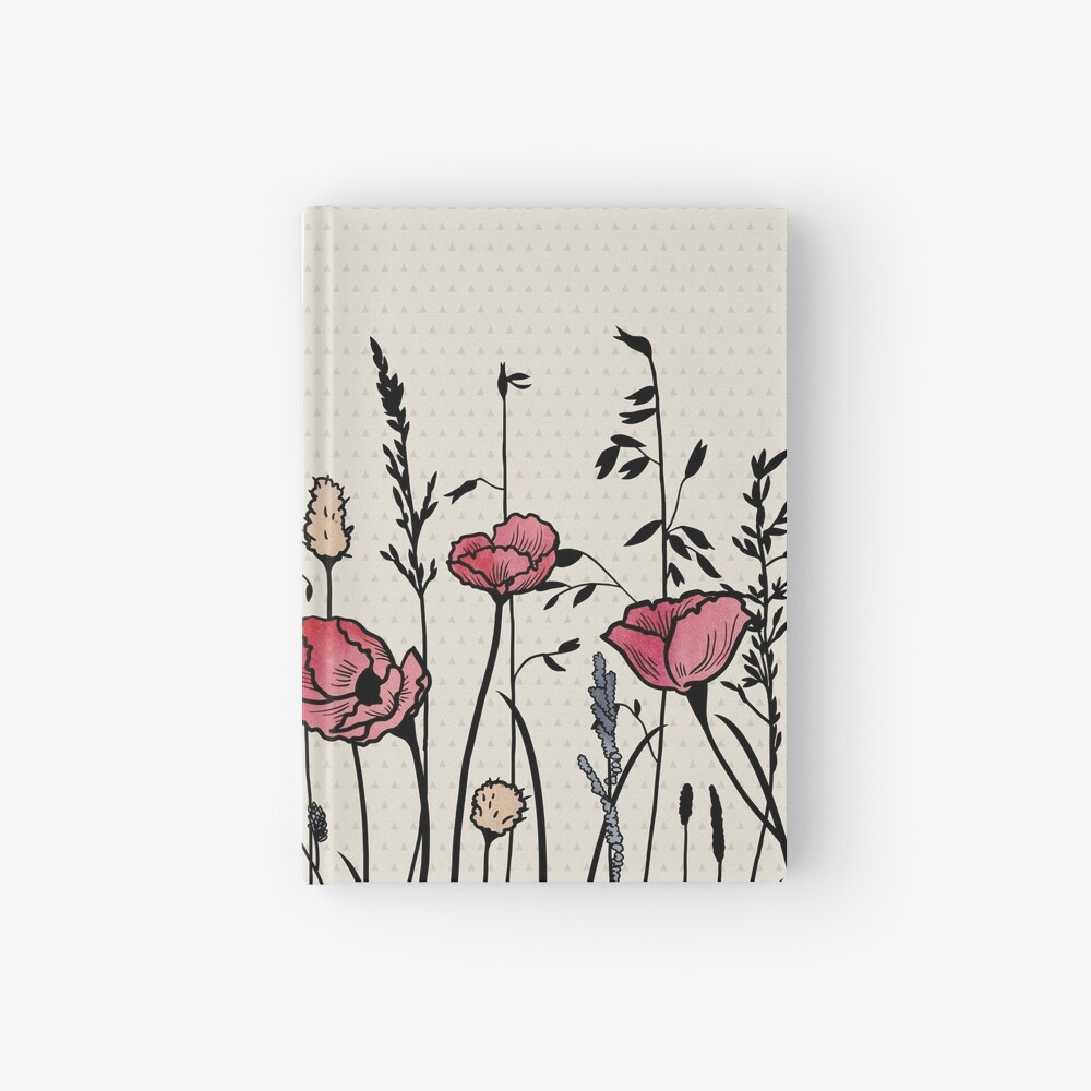 Summer Field (neutral remix) Hardcover Journal
