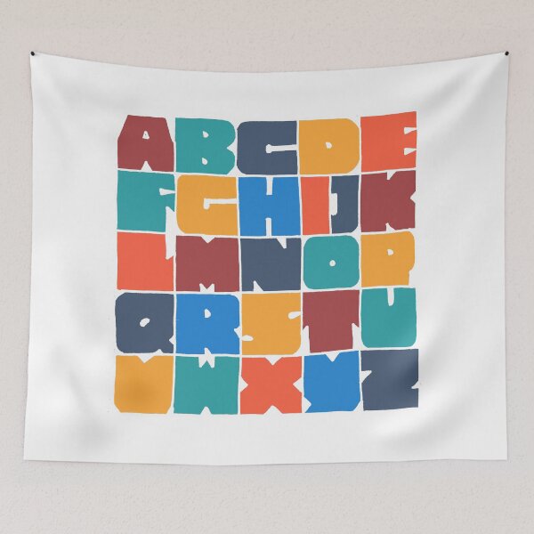 Item preview, Alphabet designed and sold by NitArtCafe.