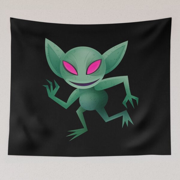 Aperçu de l'œuvre T-shirt Hopkinsville Goblin créée et vendue par BilyAchose.
