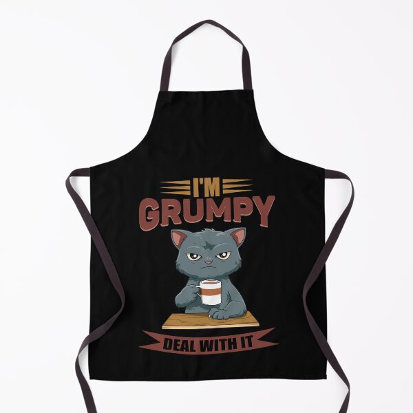 Item preview, Funny Angry Cat Coffee Lover Feline Morning Animal designed and sold by melomedia.