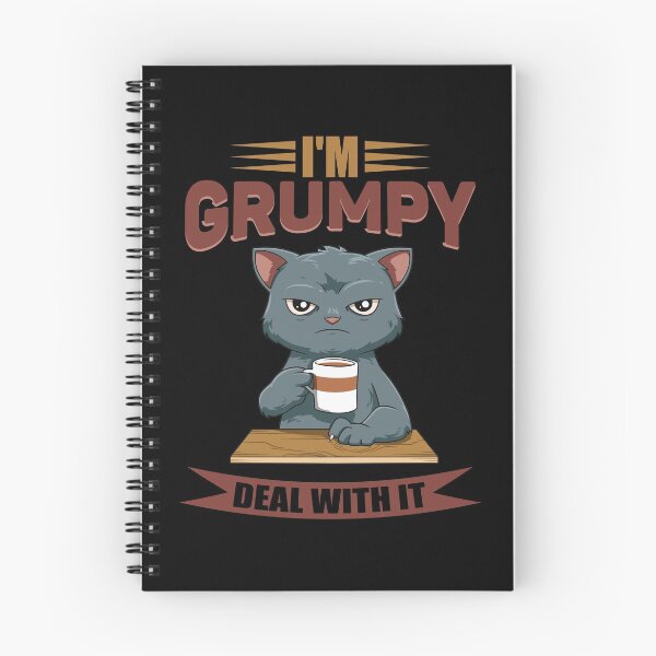 Item preview, Funny Angry Cat Coffee Lover Feline Morning Animal designed and sold by melomedia.