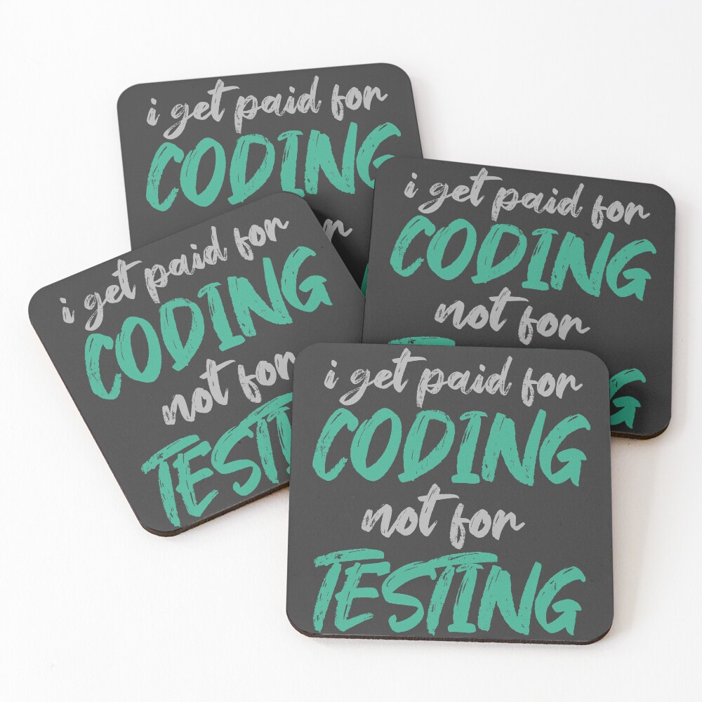 Item preview, Coasters (Set of 4) designed and sold by FoxCodeCreation.
