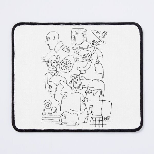 Item preview, Vacation Air Travel Doodle designed and sold by badlydrawnbabe.