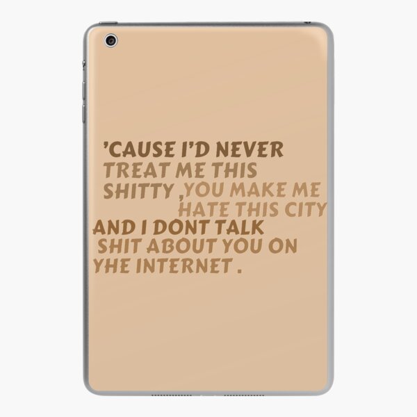 qwertyuiopasdfghjklzxcvbnm iPad Case & Skin for Sale by