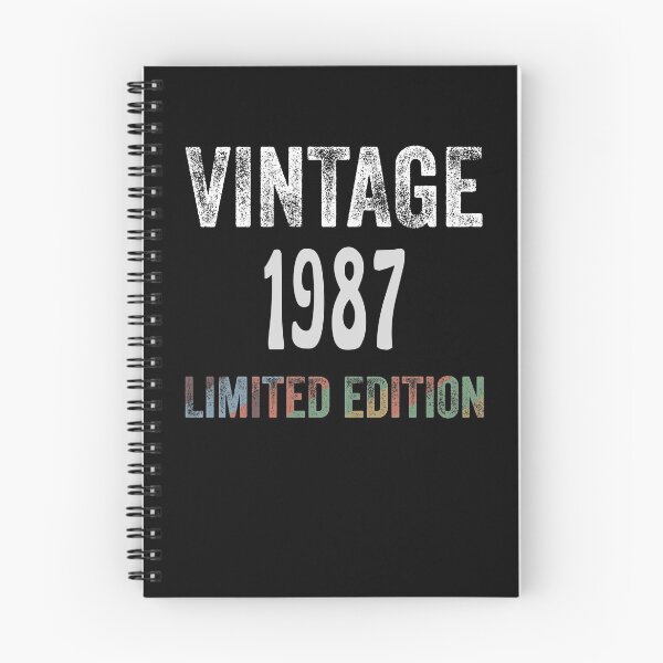 Item preview, Vintage 1987 Limited Edition Birthday designed and sold by ZiesMerch.
