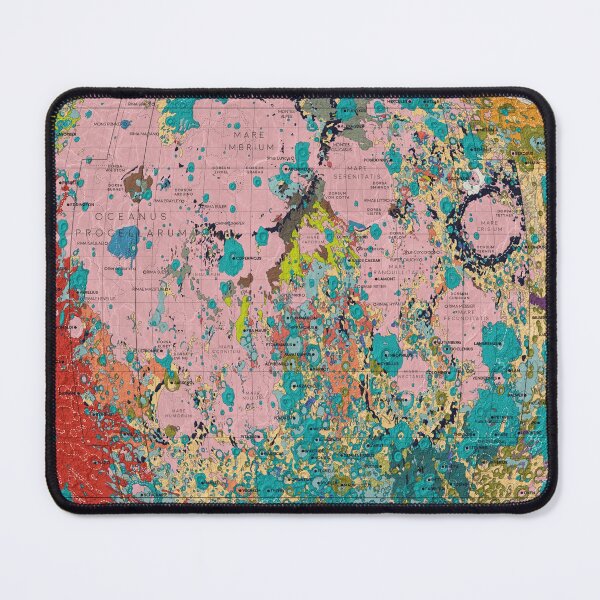 Geology of the Moon Mouse Pad