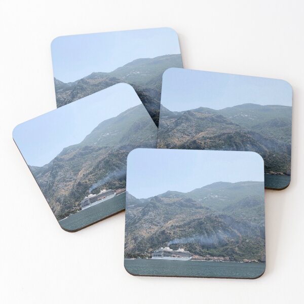 Item preview, Cruise Ship in Kotor Bay, Montenegro designed and sold by Heaven-Earth.