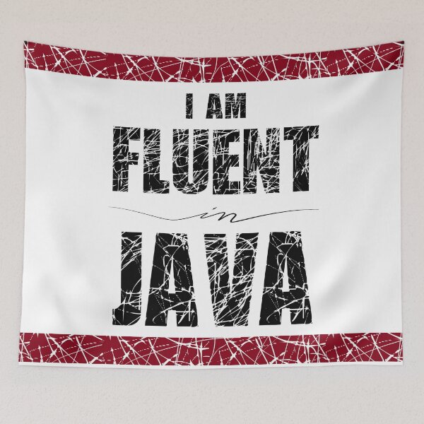 Item preview, I Am Fluent In Java designed and sold by FoxCodeCreation.