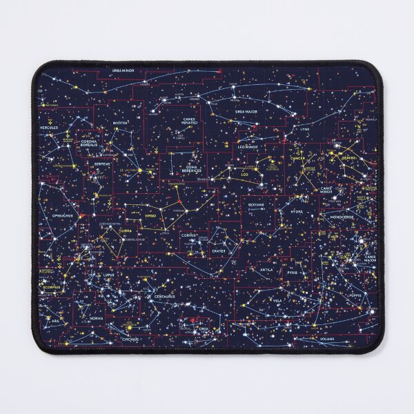 Night Constellations Mouse Pad