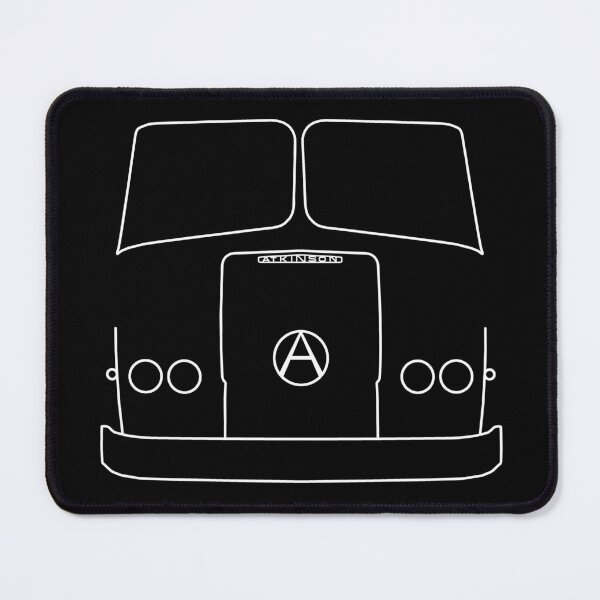 Item preview, Atkinson Borderer truck outline graphic (white)  designed and sold by soitwouldseem.