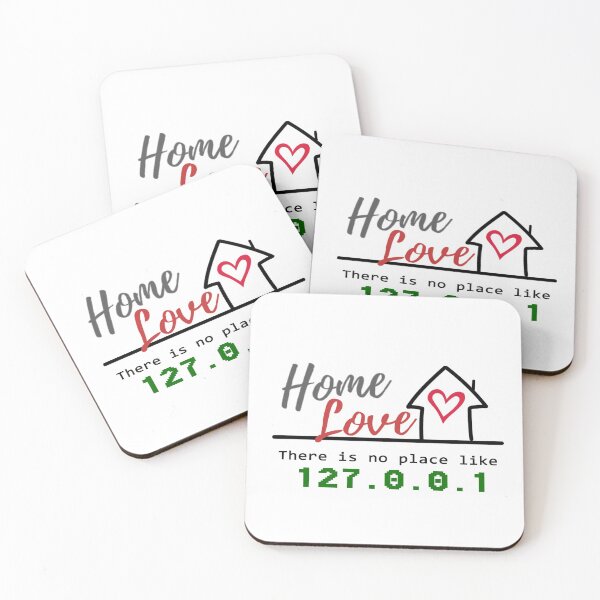 Item preview, There is no place like 127.0.0.1, Home and Love designed and sold by devtshirts.
