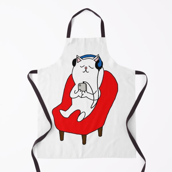 Item preview, Chillin' White Cat designed and sold by imphavok.