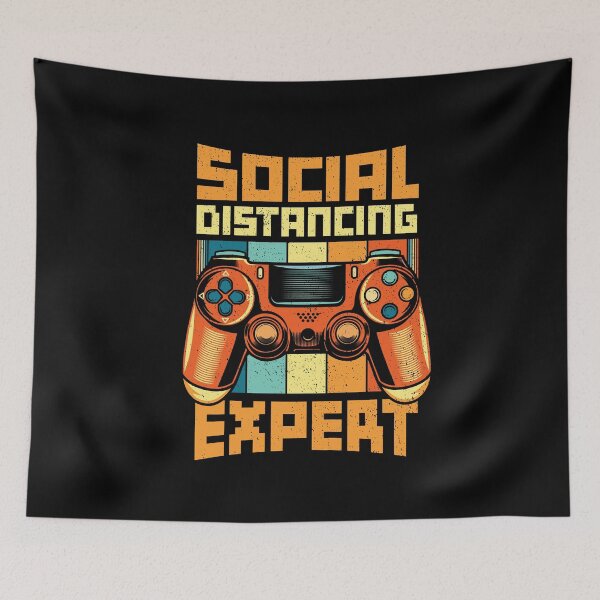 Item preview, Social Distancing Champion Video Gamer Gaming designed and sold by Hananiah Merch.
