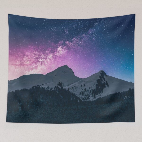 Item preview, Milky Way Sky Galaxy, Blue Starry Sky designed and sold by Adventuredream.