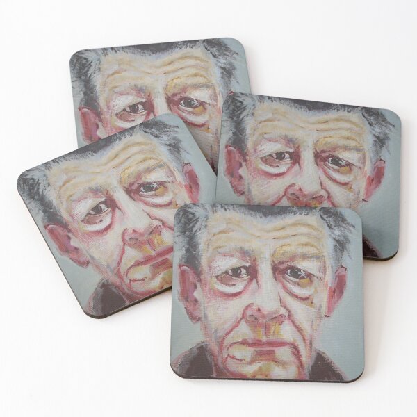 Item preview, John Hurt original art painting designed and sold by KnickyKnackyDD.
