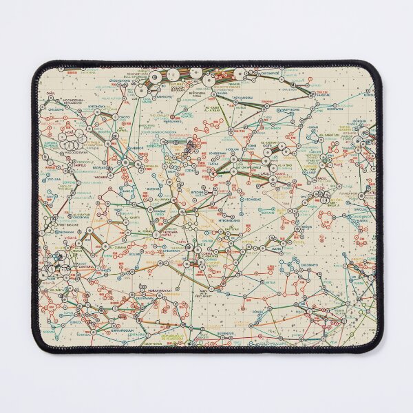 World Constellations Mouse Pad