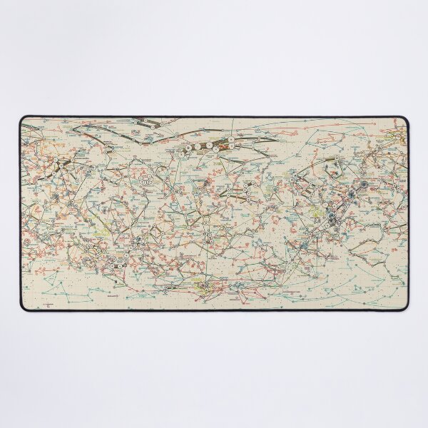 World Constellations Desk Mat