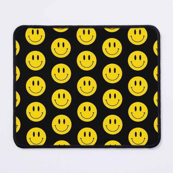 Item preview, Pattern | Happy Face | Black | designed and sold by HappyFaceCo.