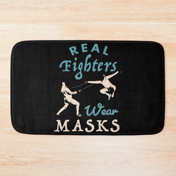 Item preview, Fencing Sport Real Fighters Wear Masks Fencing  Sabre Fencing  Funny gift for a saber fencer Funny Fencing present Gift for Fencers designed and sold by NezebelKelsey.