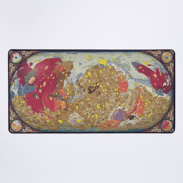 Geology of Mars Desk Mat