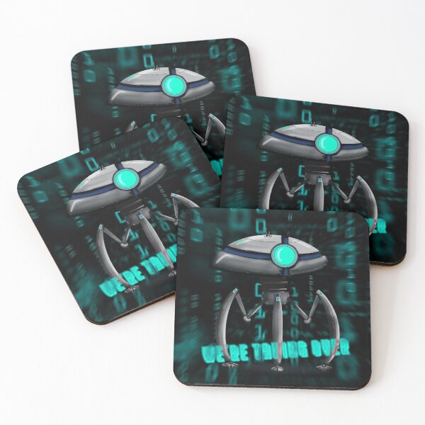 Item preview, Robot invasion designed and sold by 21ayh.