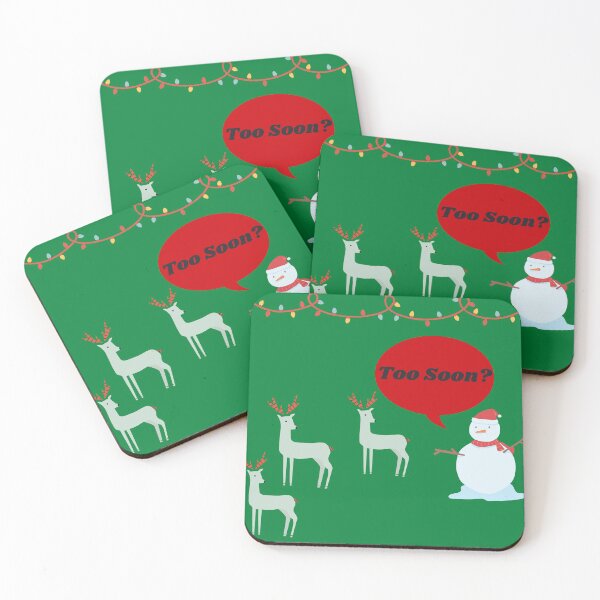 Item preview, Christmas 2021 - Too Soon? designed and sold by RiadMannan.