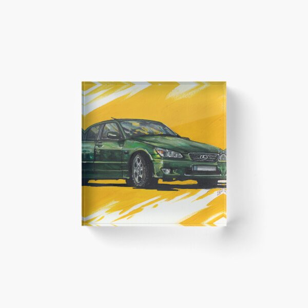 Artikelvorschau, Lexus IS 200 XE10 Gouache Painting entworfen und verkauft von Daria Berndt.