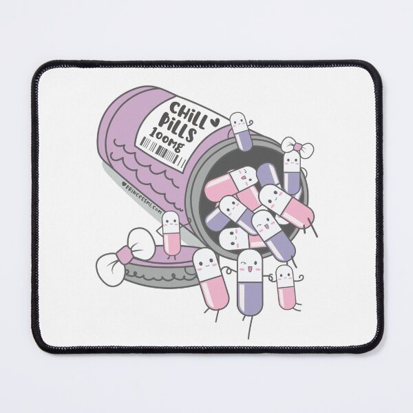 Item preview, chill pills cute pills cartoon designed and sold by princessmi-com.