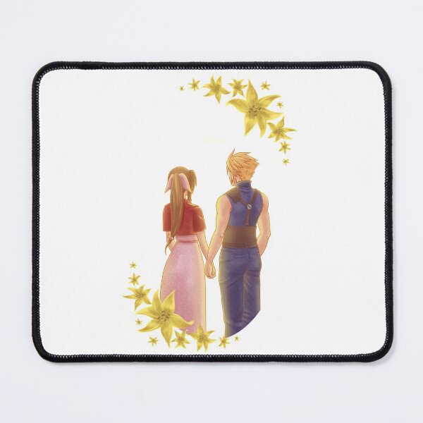 Item preview, Final Fantasy VII - Sunrise - Cloud & Aerith [No BG] designed and sold by Makanani.