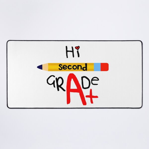 Item preview, Hi Second Grade Grade - Black Text designed and sold by Loving-school.