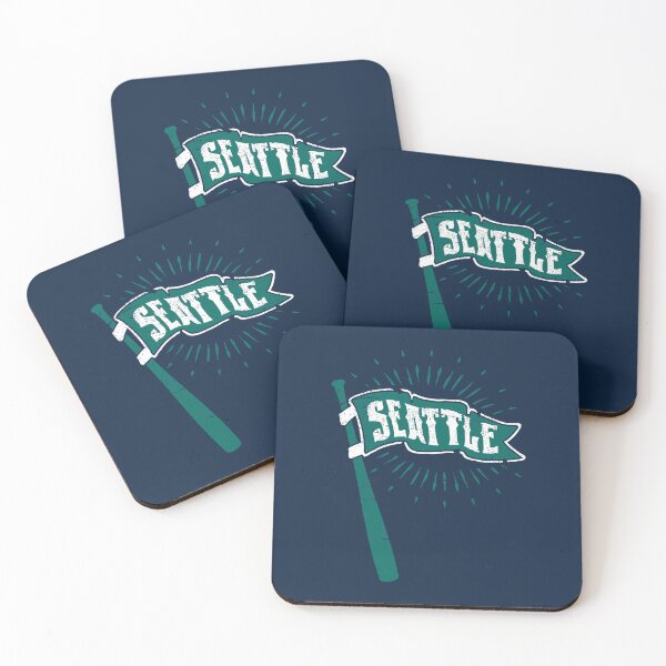 Item preview, Banderín y bate de béisbol de Seattle vintage designed and sold by toutwearapparel.