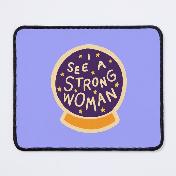 Item preview, I see a strong woman on Lilac designed and sold by evannave.