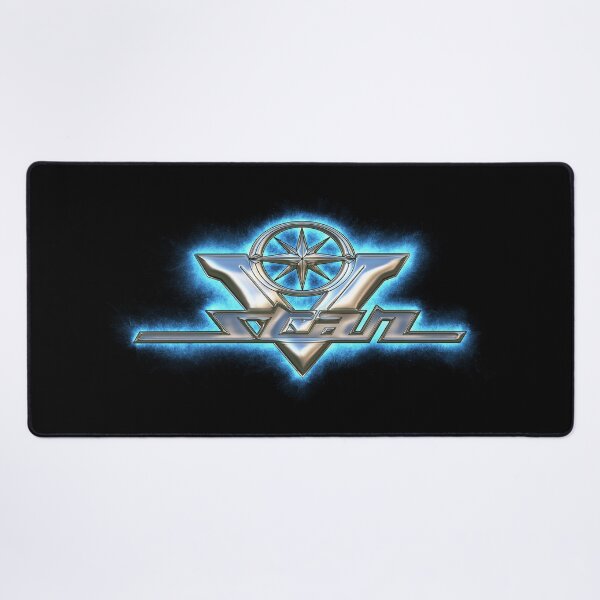 Item preview, V Star, V-Star 250, 650, 950, 1100, 1300 Logo Blue designed and sold by KlaraBubble.