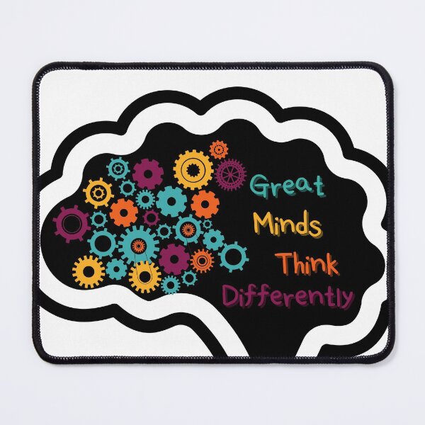 Item preview, Great minds think differently designed and sold by SalxSal.