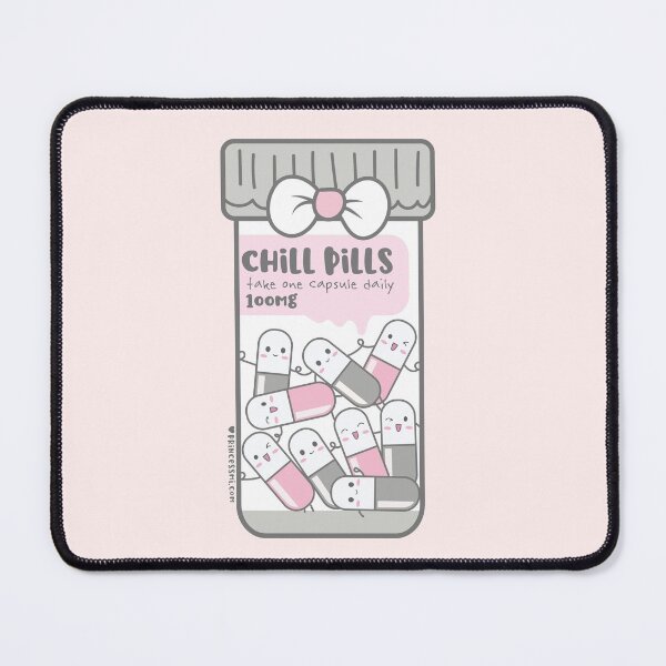 Item preview, chill pills cute pills cartoon designed and sold by princessmi-com.