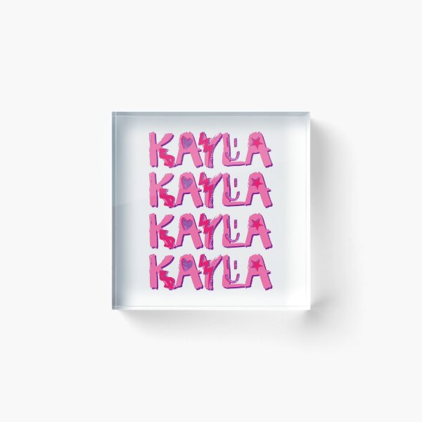 Item preview, KAYLA name designed and sold by Julia Santos.