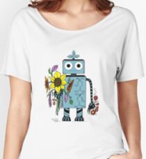 Lina The Robot Women's Relaxed Fit T-Shirt