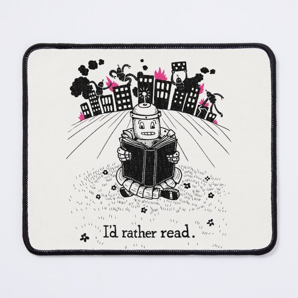 Item preview, I'd Rather Read designed and sold by littleclyde.