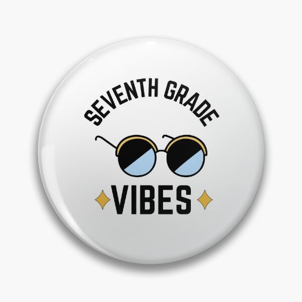 Item preview, Seventh Grade Vibes: Back to school designed and sold by Ila Mandlik.