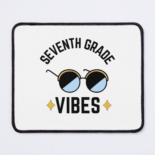 Item preview, Seventh Grade Vibes: Back to school designed and sold by Ila Mandlik.