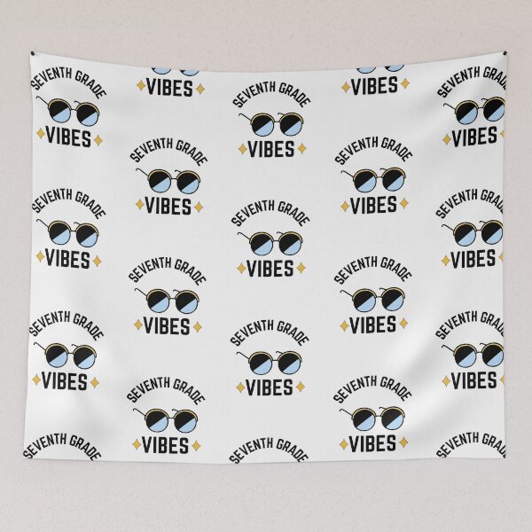 Item preview, Seventh Grade Vibes: Back to school designed and sold by Ila Mandlik.