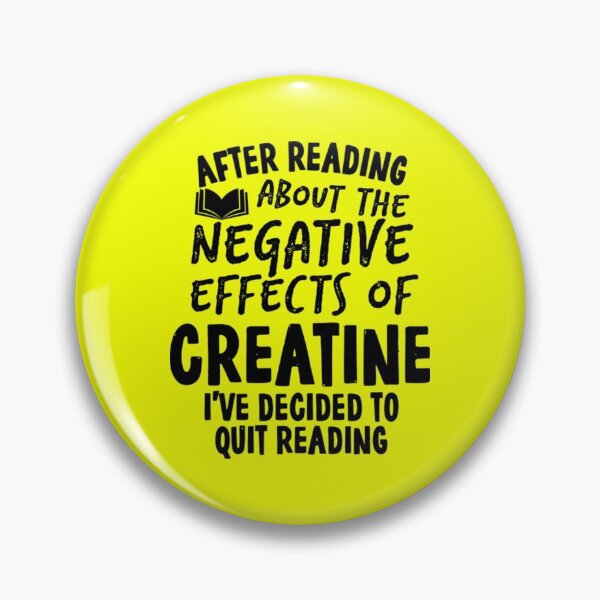 Item preview, Funny Funny Quit Creatine Quote designed and sold by NezebelKelsey.