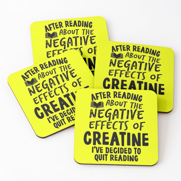 Item preview, Funny Funny Quit Creatine Quote designed and sold by NezebelKelsey.