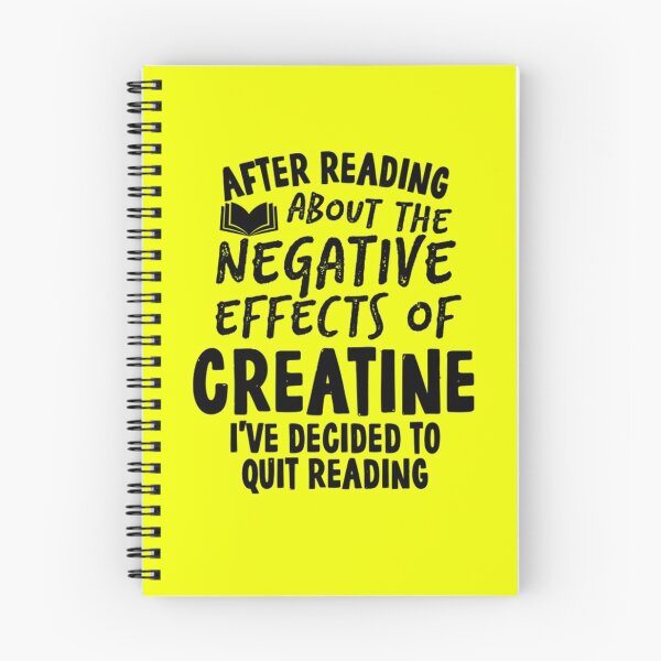 Item preview, Funny Funny Quit Creatine Quote designed and sold by NezebelKelsey.