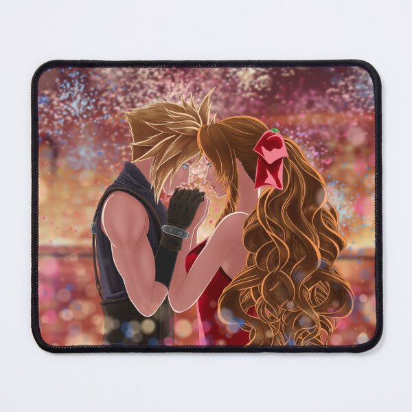 Item preview, Final Fantasy VII - Cloud & Aerith designed and sold by Makanani.