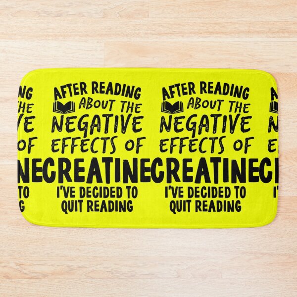 Item preview, Funny Funny Quit Creatine Quote designed and sold by NezebelKelsey.