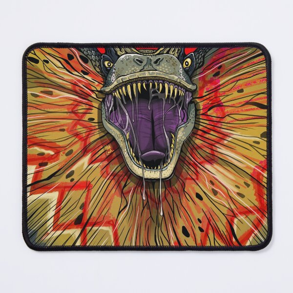 Item preview, No Wonder You're Extinct: Jurassic Park Dilophosaurus designed and sold by Kevin Lawler.